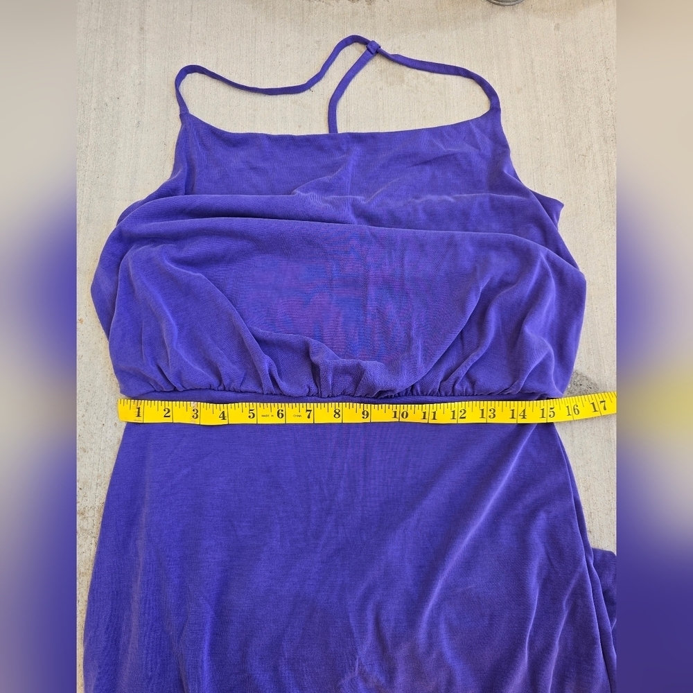 Metaphor Backless Purple Dress - Picture 12 of 12